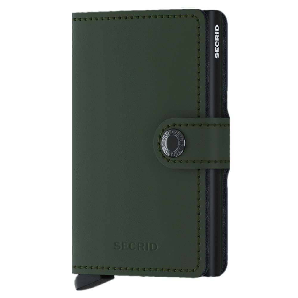 Secrid Miniwallet Matte Green-Black